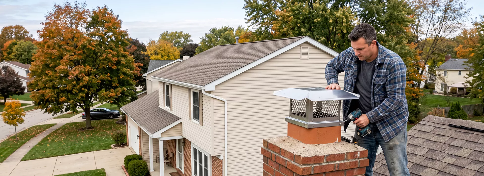 Chimney Cover Installation Abington, PA