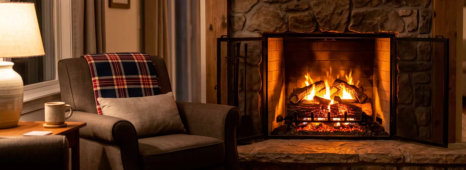 Electric Fireplace Logs in Abington, PA