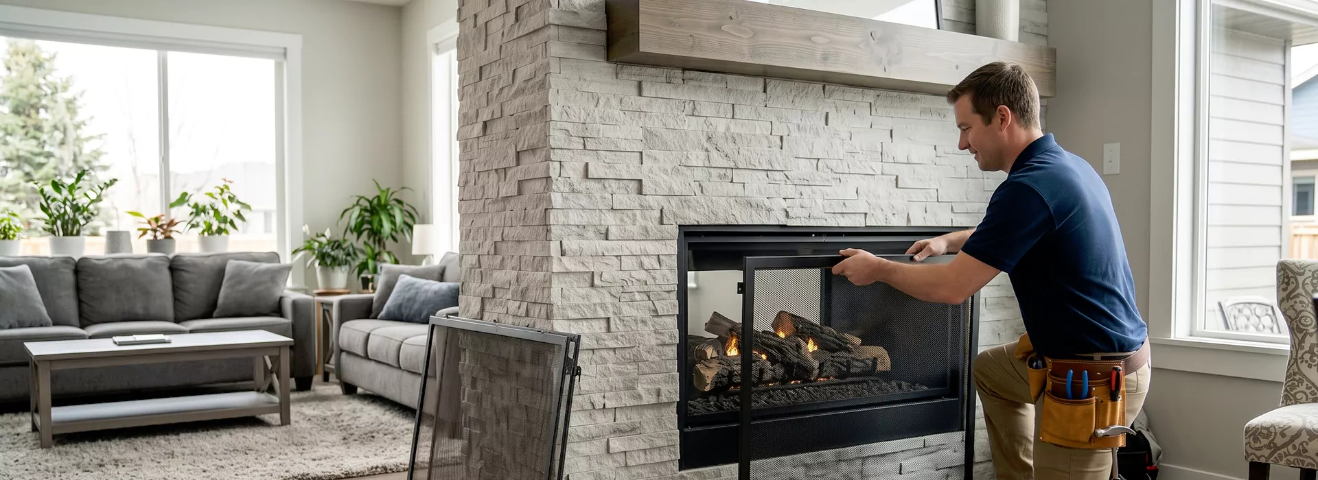 Fireplace Screen Replacement Abington, PA