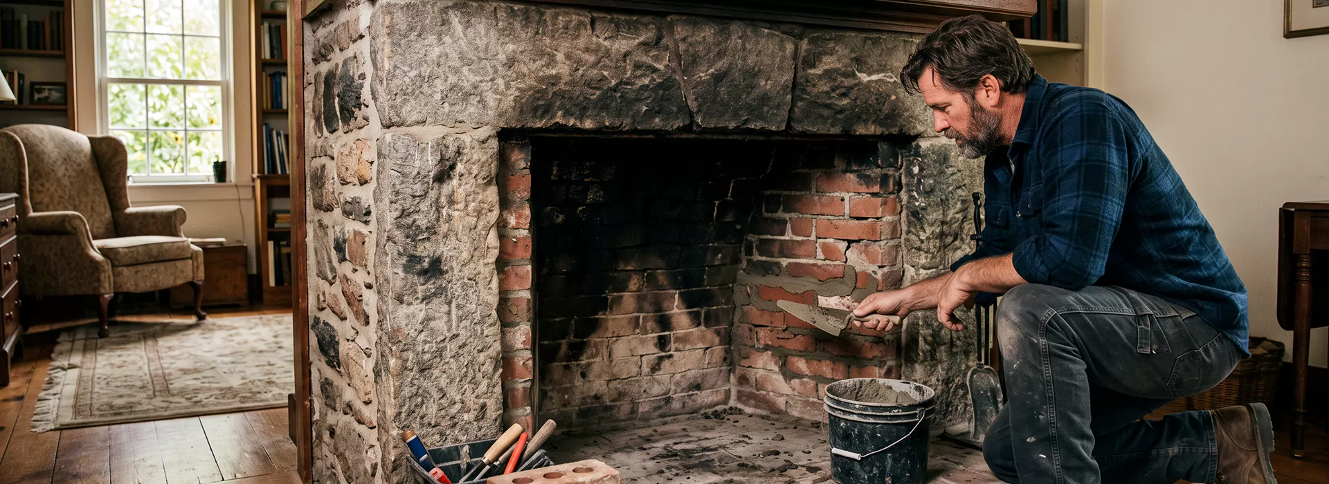 Old Fireplace Repair Abington, PA