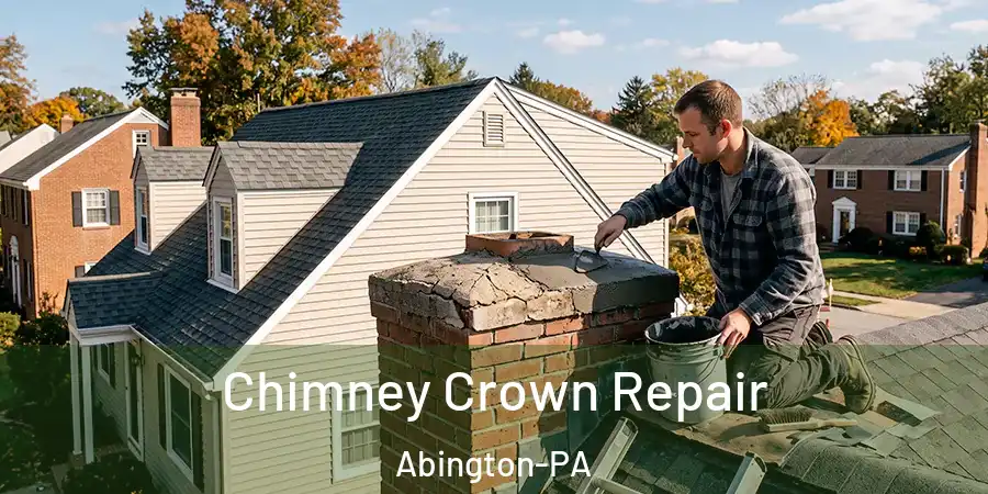 Chimney Crown Repair Abington-PA