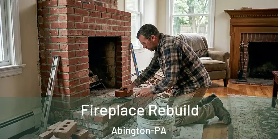  Fireplace Rebuild Abington-PA