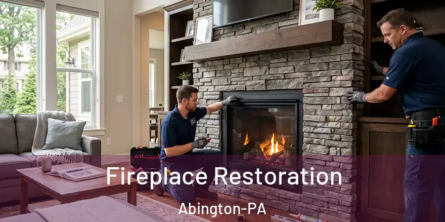  Fireplace Restoration Abington-PA