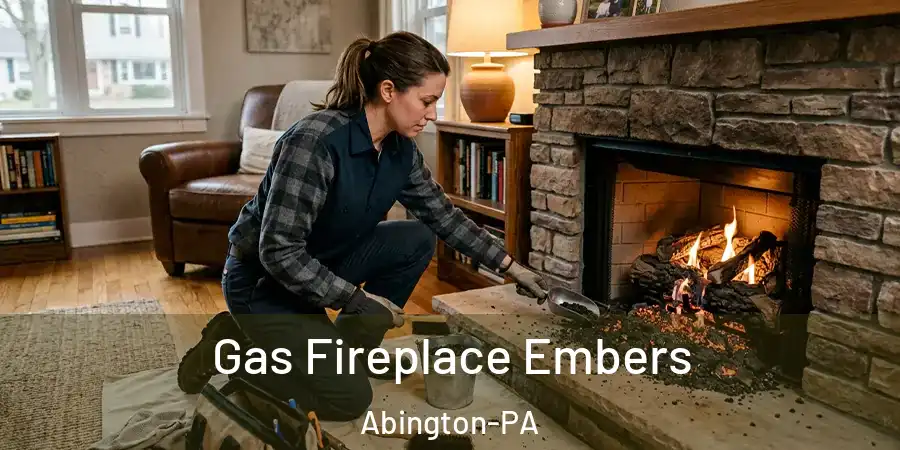  Gas Fireplace Embers Abington-PA