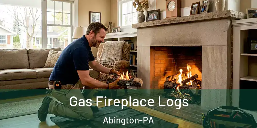  Gas Fireplace Logs Abington-PA