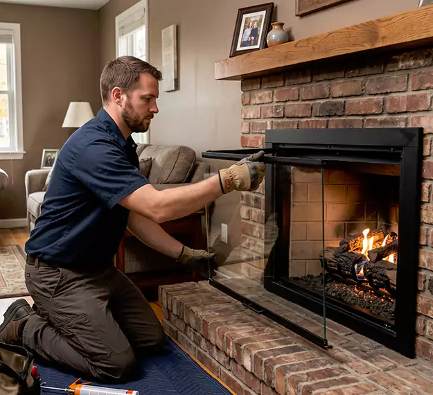 Certified Fireplace Glass Installation Company: Your Local Fireplace Glass Door Installer in Abington, PA