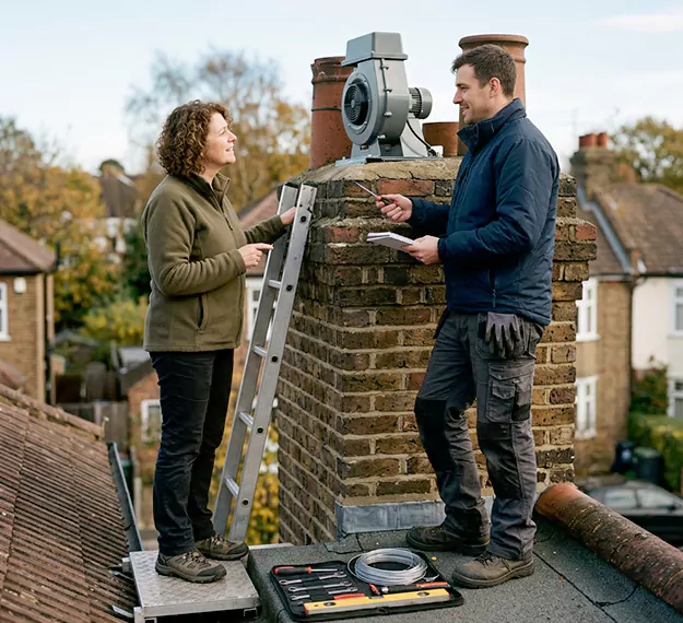 Why Abington, PA Homeowners Choose Our Chimney Fan Installation Team?