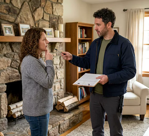 Why Abington Homeowners Choose Our Fireplace Safety Inspection Team?