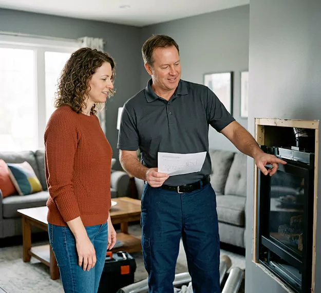Why Abington Homeowners Choose Our Gas Fireplace Installation Team?