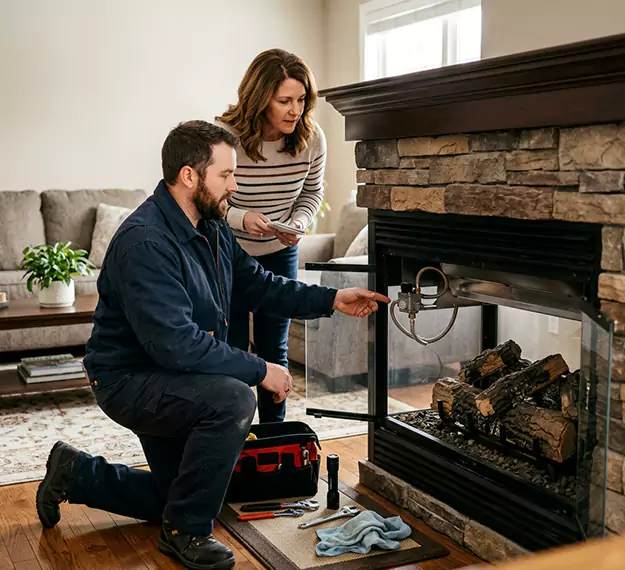 Why Abington, PA Homeowners Choose Our Propane Fireplace Repair Team?