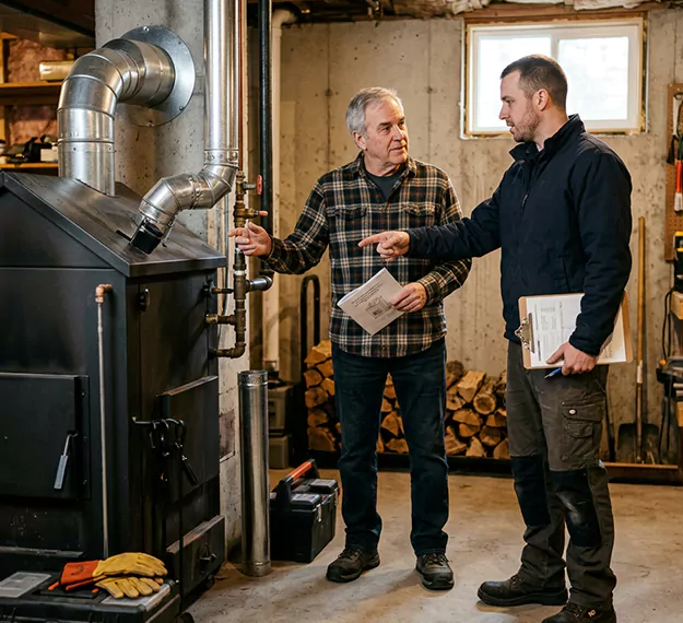 Why Abington Homeowners Choose Our Wood Furnace Installation Team?