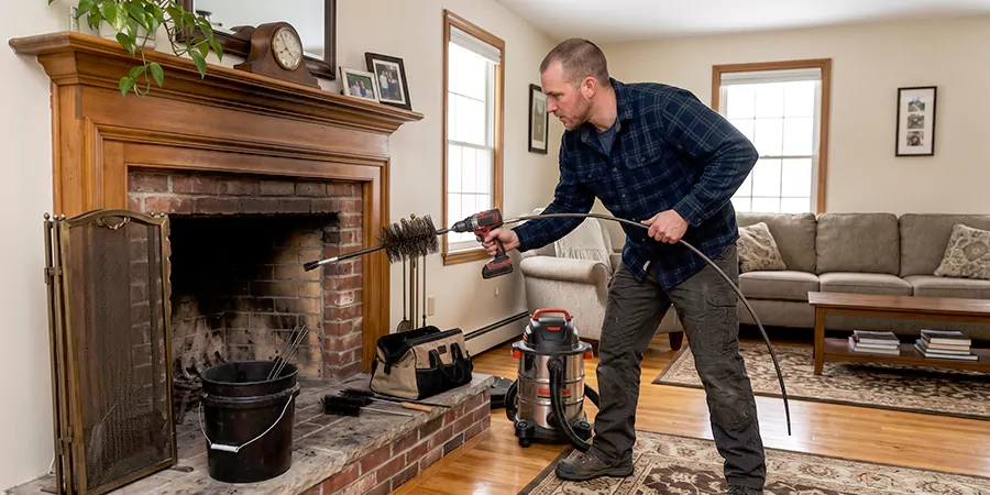 Flue Cleaning in Abington