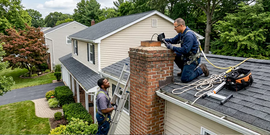 Chimney and Vent Inspection Abington