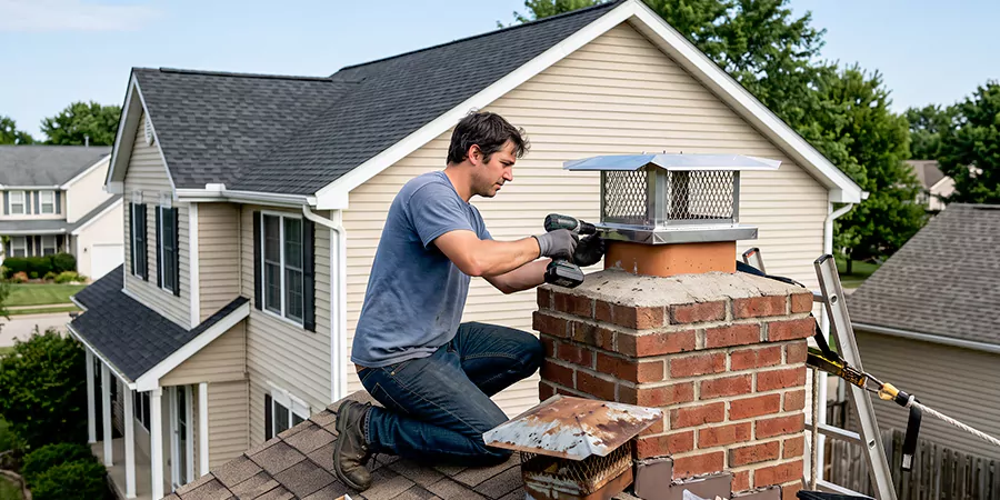 Metal Chimney Cover Replacement Abington
