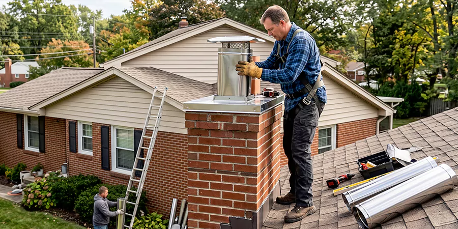 Chimney Flue Installation Abington