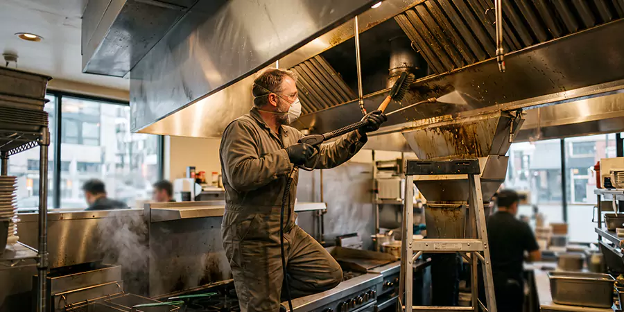 Commercial Restaurant and Kitchen Chimney Cleaning Abington