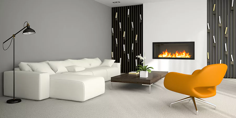 Custom Electric Fireplace Design Abington