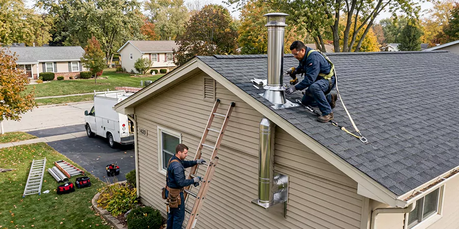 Installing a Pellet Stove in a Corner or Mobile Home Abington