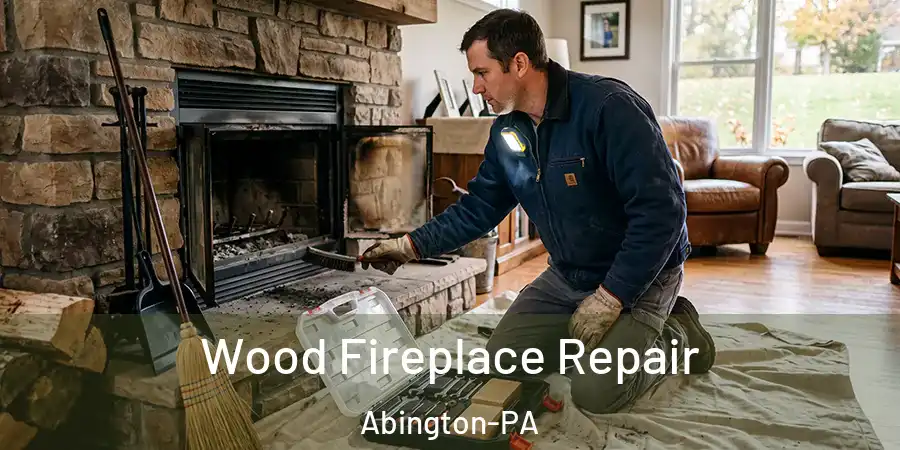  Wood Fireplace Repair Abington-PA